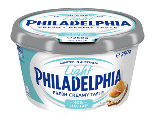Philadelphia Spreadble Cream Cheese Light 250g